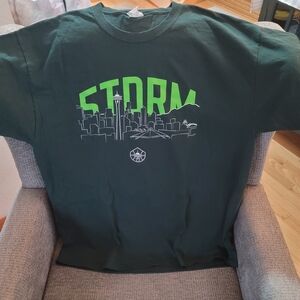 Seattle Storm Green Shirt Size XL